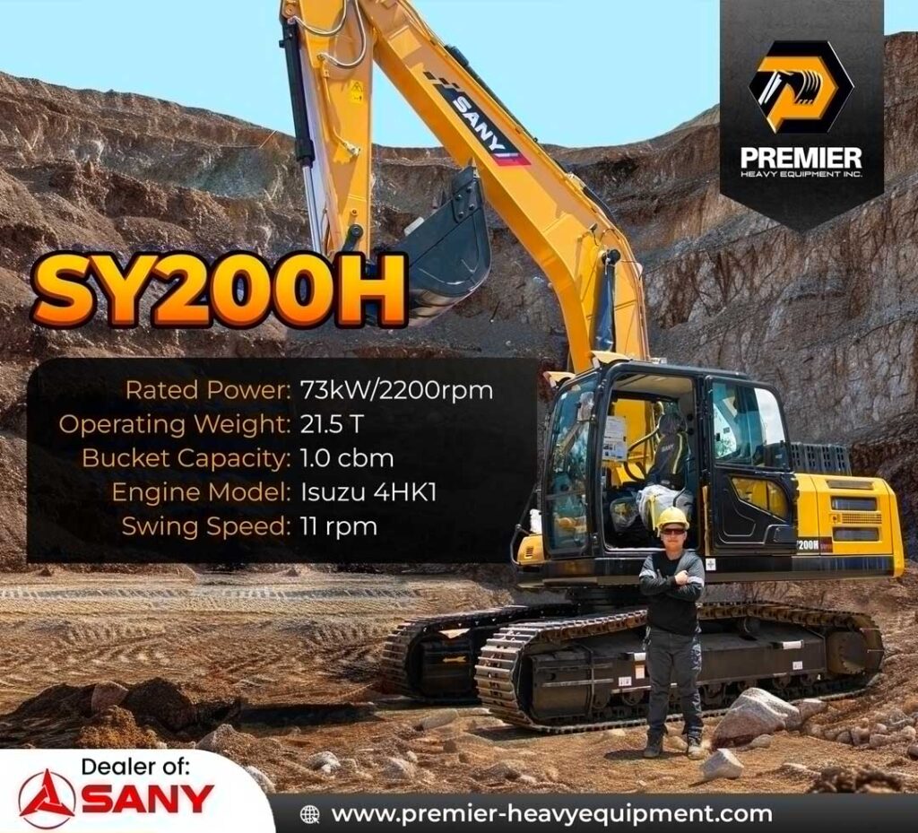 SY200H Excavator