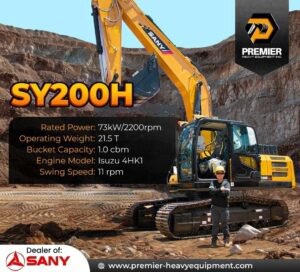 SY200H Excavator