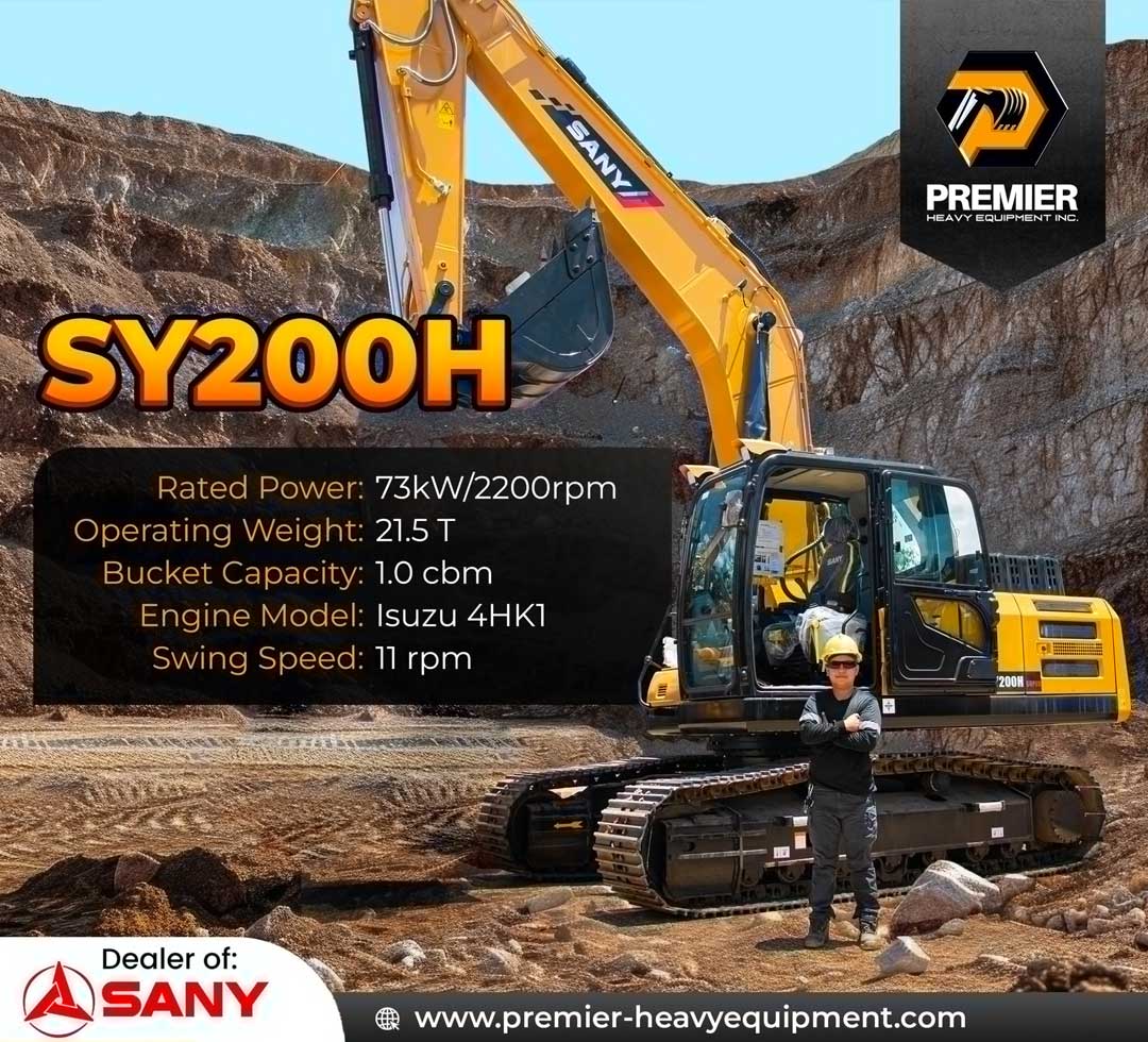 SY200H Excavator