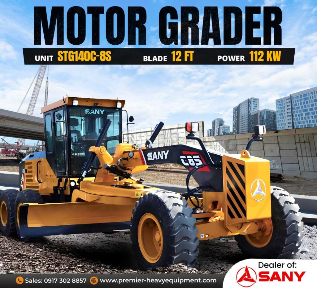 STG140C-8S motor grader