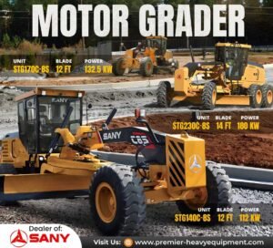 STG170C-8S Motor Grader