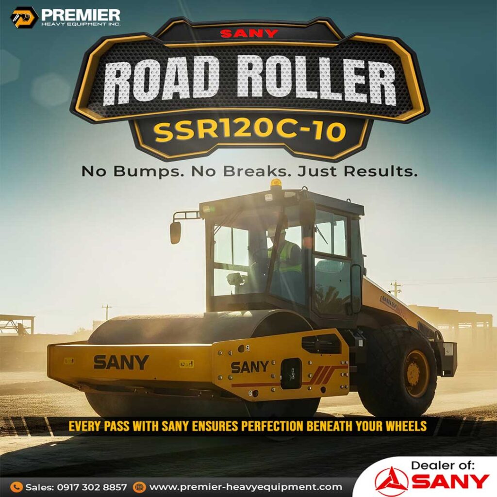 SSR120C-10 single drum roller